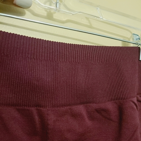 Fabletics | Women's Maroon High-Waist Ribbed Legging (Size XS) - Picture 6 of 12